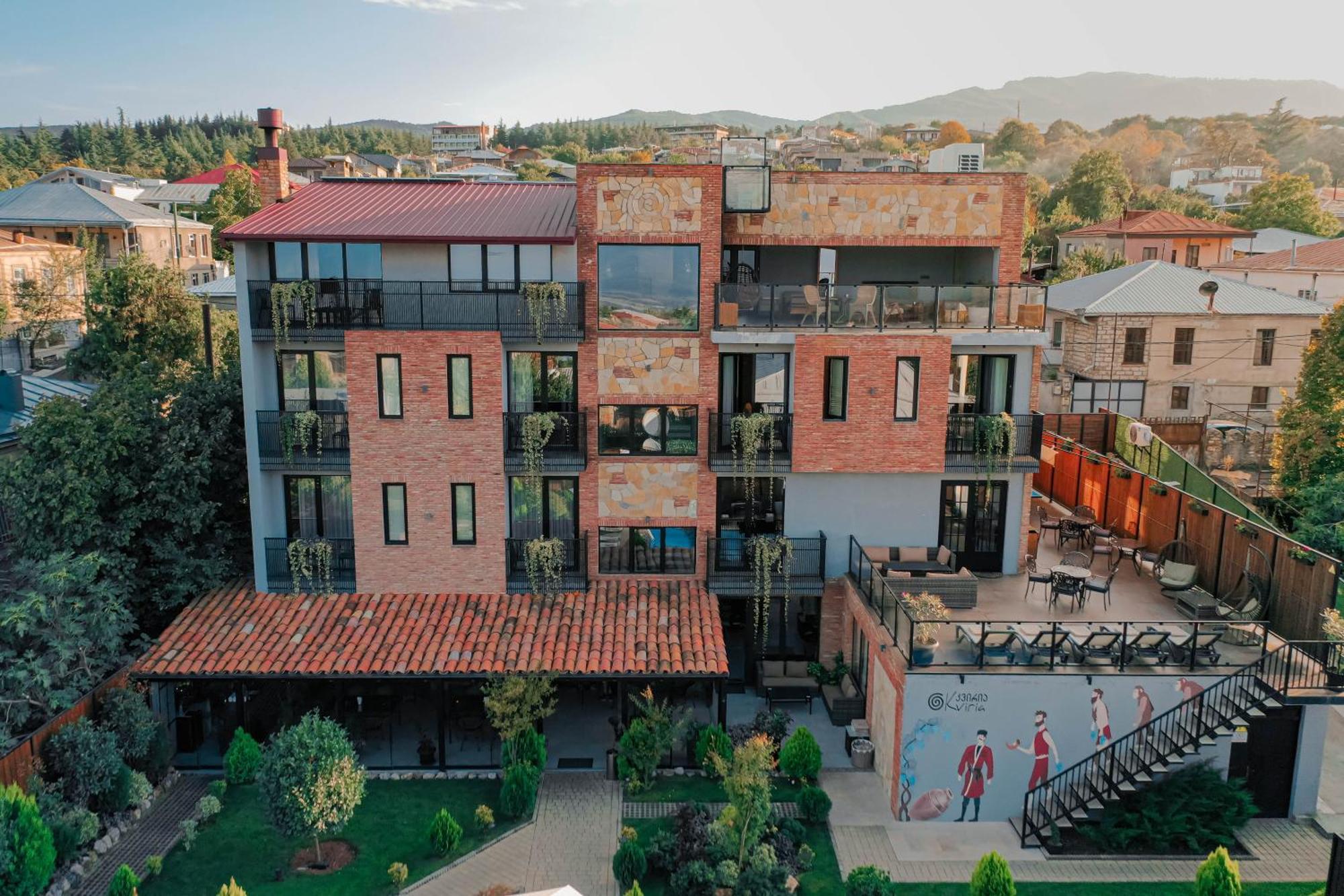Boutique Hotel Kviria Telavi Bagian luar foto